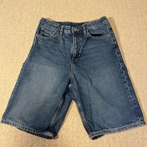Stylish Indigo Denim Jean Shorts for Men